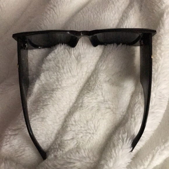Authentic Saint Laurent SL M119 BLAZE cat eye Sunglasses with gold YSL emblem main image 7